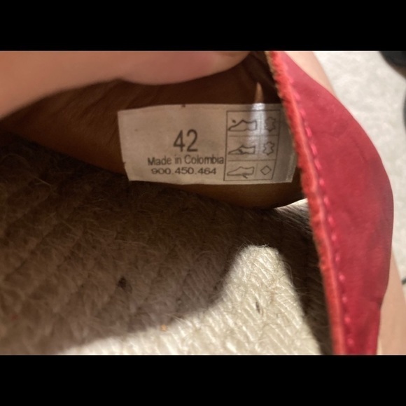 Sergio Tomani | Leather Two Strap Boho Buckle Platform Espadrille Sandals - Picture 7 of 8